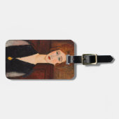Amedeo Modigliani - Portrait einer Frau Gepäckanhänger (Vorderseite horizontal)