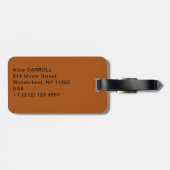 Amedeo Modigliani - Portrait einer Frau Gepäckanhänger (Rückseite horizontal)