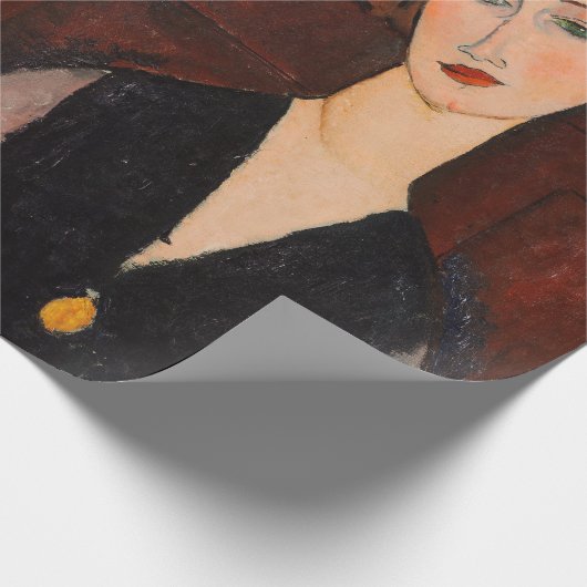 Amedeo Modigliani - Portrait einer Frau Geschenkpapier (Ecke)
