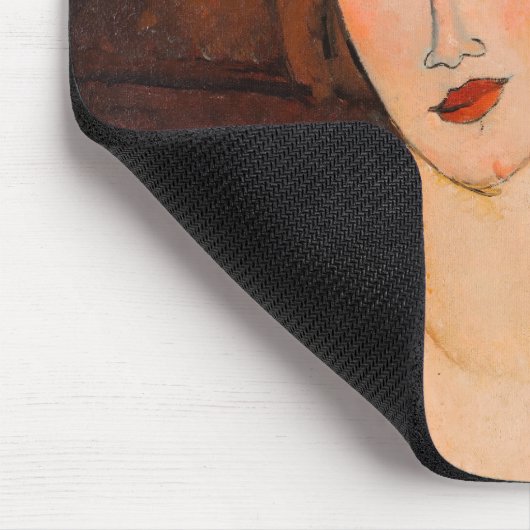 Amedeo Modigliani - Portrait einer Frau Mousepad (Ecke)