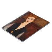 Amedeo Modigliani - Portrait einer Frau Notizblock (Linke Seite)