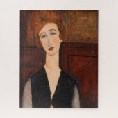 Amedeo Modigliani - Portrait einer Frau Puzzle (Vertikal)
