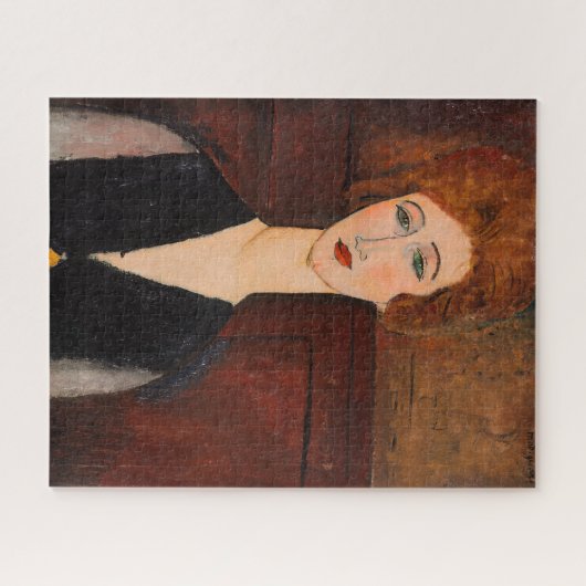 Amedeo Modigliani - Portrait einer Frau Puzzle (Horizontal)