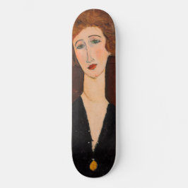 Amedeo Modigliani - Portrait einer Frau Skateboard