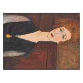 Amedeo Modigliani - Portrait einer Frau Tischdecke (Vorderseite (Horizontal))