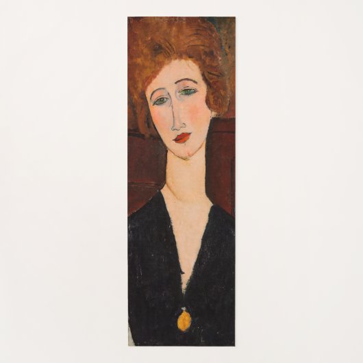 Amedeo Modigliani - Portrait einer Frau Yogamatte (Vorderseite)