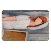 Amedeo Modigliani - Portrait Jeanne Hebuterne #1 Magnet (Horizontal)