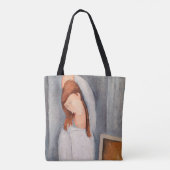 Amedeo Modigliani - Portrait Jeanne Hebuterne #1 Tasche (Rückseite)