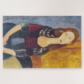 Amedeo Modigliani - Portrait Jeanne Hebuterne #2 Puzzle (Horizontal)
