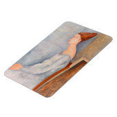 Amedeo Modigliani - Portrait Jeanne Hebuterne #3 Magnet (Linke Seite)