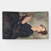 Amedeo Modigliani - Portrait von Dedie Hayden Banner (Horizontal)