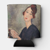 Amedeo Modigliani - Portrait von Dedie Hayden Dosenkühler (Rückseite)