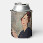 Amedeo Modigliani - Portrait von Dedie Hayden Dosenkühler (Kanne Rückseite)