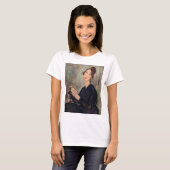 Amedeo Modigliani - Portrait von Dedie Hayden T-Shirt (Vorne ganz)