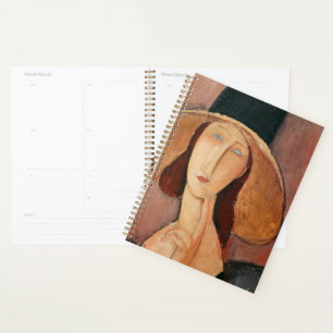Amedeo Modigliani Portrait von Jeanne Hebuterne Planer
