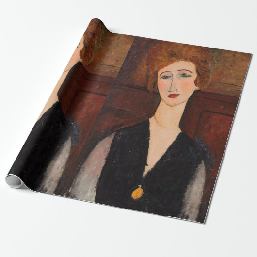 Amedeo Modigliani - Porträt einer Frau Geschenkpapier (Ungerollt)