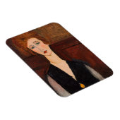 Amedeo Modigliani - Porträt einer Frau Magnet (Rechte Seite)