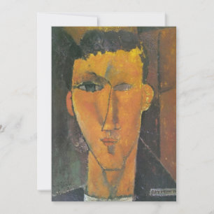 Amedeo Modigliani - Raymond Radiguet Einladung