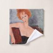 Amedeo Modigliani - Rothaarige Girl Abend Dress Badhandtuch Set (Waschlappen)
