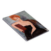 Amedeo Modigliani - Rothaarige Girl Abend Dress Notizblock (Rechte Seite)