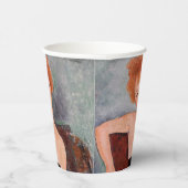 Amedeo Modigliani - Rothaarige Girl Abend Dress Pappbecher (Rechts)