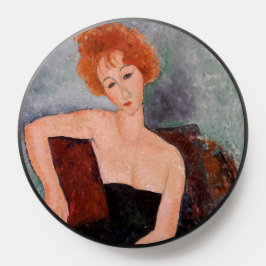 Amedeo Modigliani - Rothaarige Girl Abend Dress PopSocket