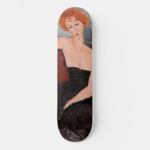 Amedeo Modigliani - Rothaarige Girl Abend Dress Skateboard