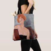 Amedeo Modigliani - Rothaarige Girl Abend Dress Tasche (Von Nahem)