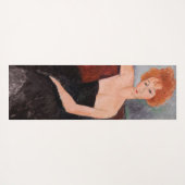 Amedeo Modigliani - Rothaarige Girl Abend Dress Yogamatte (Rückseite (Horizontal))