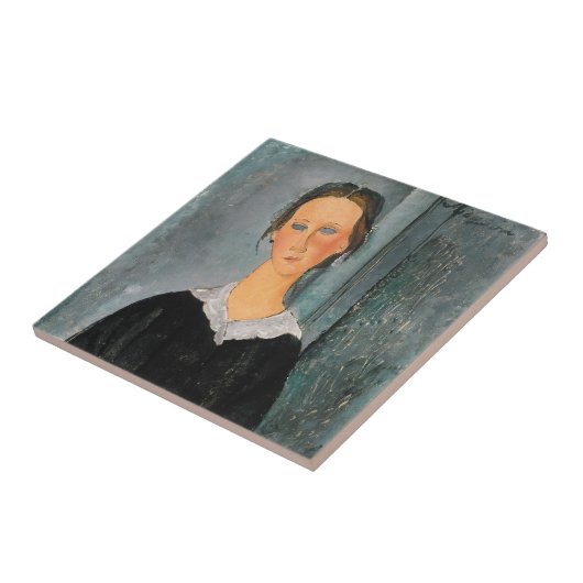 Amedeo Modigliani - Servant Girl Fliese (Seite)