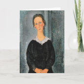 Amedeo Modigliani - Servant Girl Karte (Vorderseite)