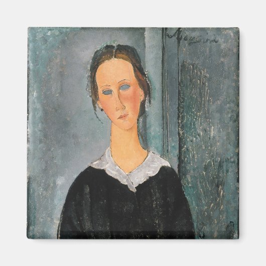 Amedeo Modigliani - Servant Girl Magnet (Vorne)
