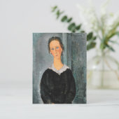 Amedeo Modigliani - Servant Girl Postkarte (Stehend Vorderseite)