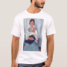 Amedeo Modigliani - Sinti und Roma Woman mit Baby T-Shirt