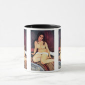 Amedeo Modigliani - sitzende Frau Tasse (Zentrum)