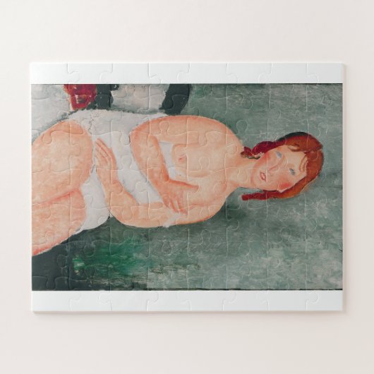 Amedeo Modigliani - Young Woman In A Shirt Puzzle (Horizontal)