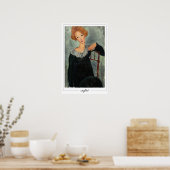 Amedeo Modigliani Zedign Art Poster #12 (Küche)