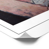 Amedeo Modigliani Zedign Art Poster #123 (Ecke)