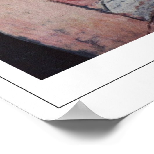 Amedeo Modigliani Zedign Art Poster #123 (Ecke)