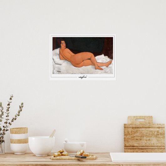 Amedeo Modigliani Zedign Art Poster #133 (Küche)