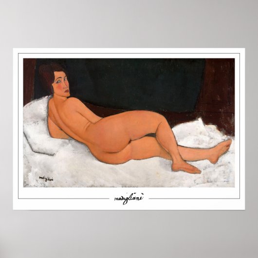 Amedeo Modigliani Zedign Art Poster #133 (Vorne)