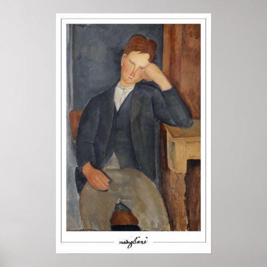 Amedeo Modigliani Zedign Art Poster #14 (Vorne)