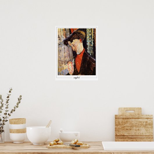 Amedeo Modigliani Zedign Art Poster #146 (Küche)