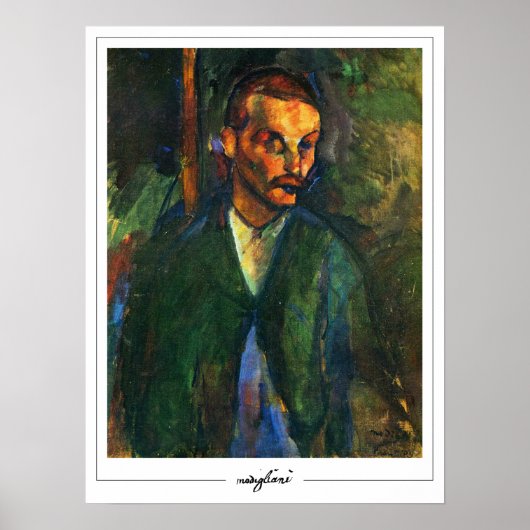 Amedeo Modigliani Zedign Art Poster #18 (Vorne)