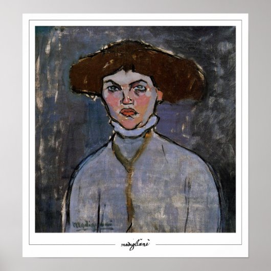 Amedeo Modigliani Zedign Art Poster #23 (Vorne)