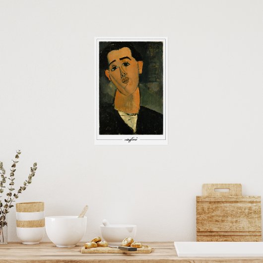 Amedeo Modigliani Zedign Art Poster #3 (Küche)