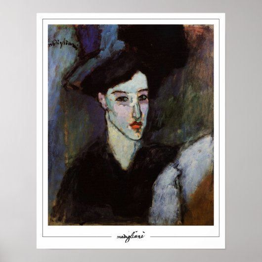 Amedeo Modigliani Zedign Art Poster #304 (Vorne)