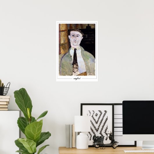 Amedeo Modigliani Zedign Art Poster #352 (Heimbüro)