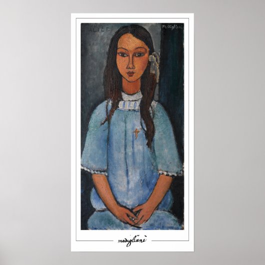 Amedeo Modigliani Zedign Art Poster #5 (Vorne)