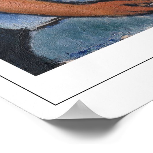 Amedeo Modigliani Zedign Art Poster #5 (Ecke)